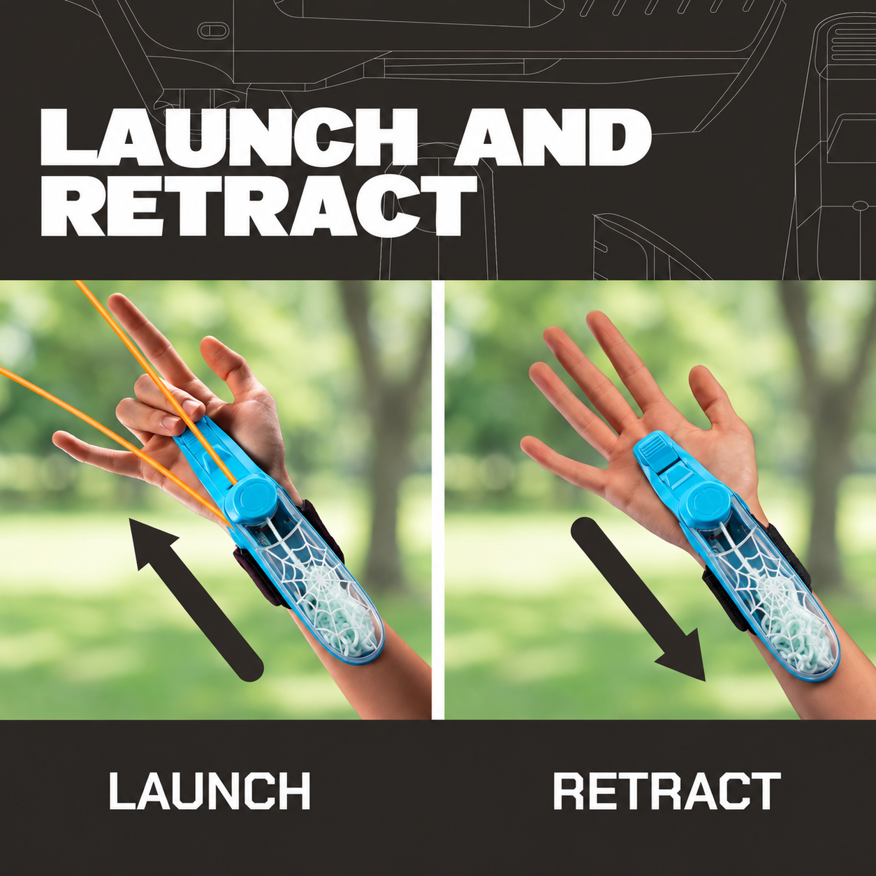 Launch and retract