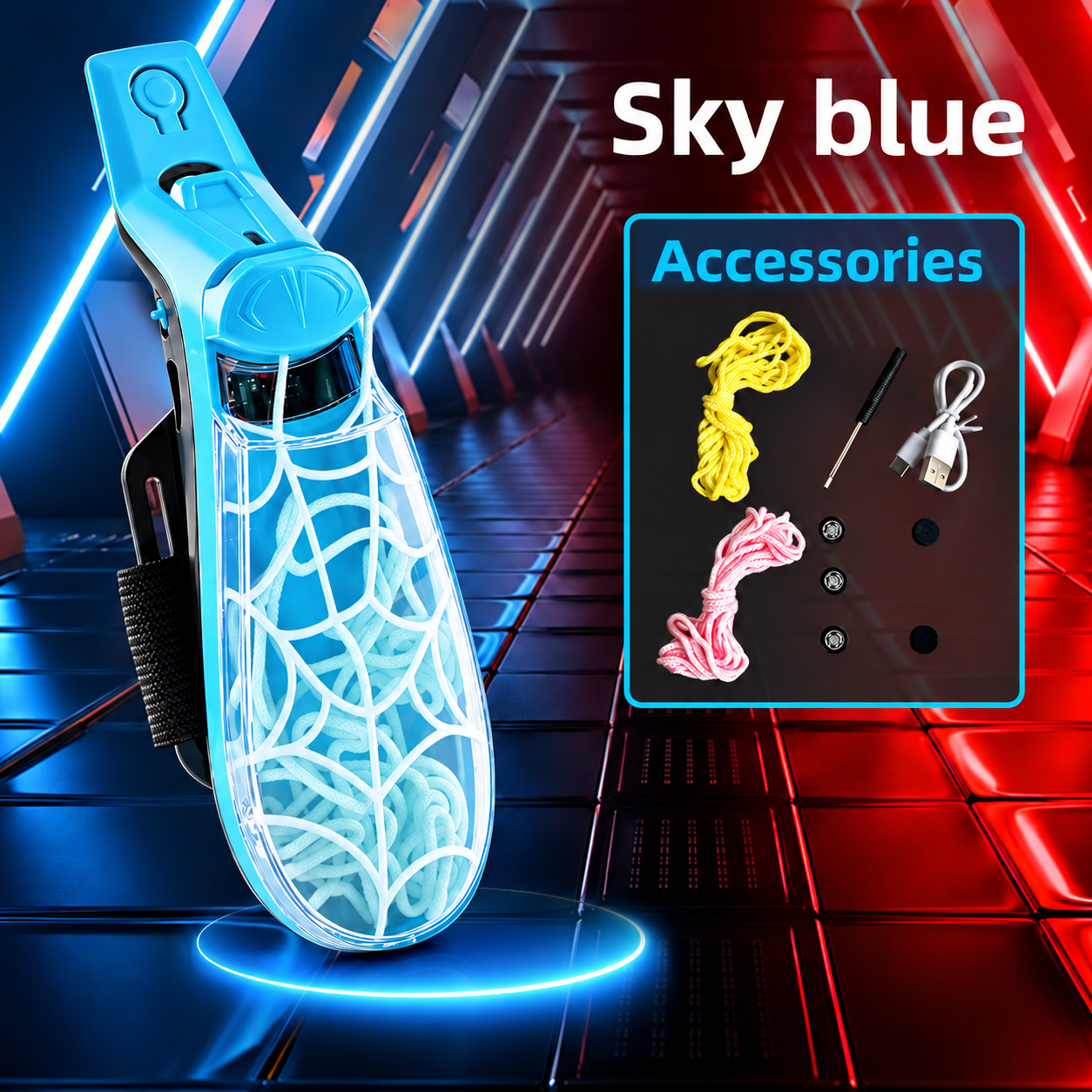 Blue launcher kit
