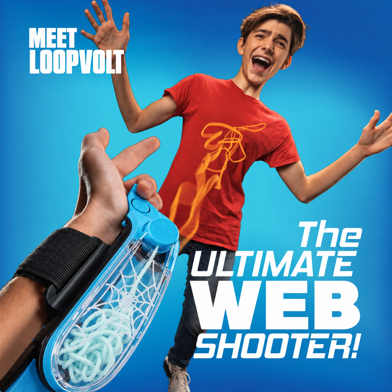 Loopvolt web shooter